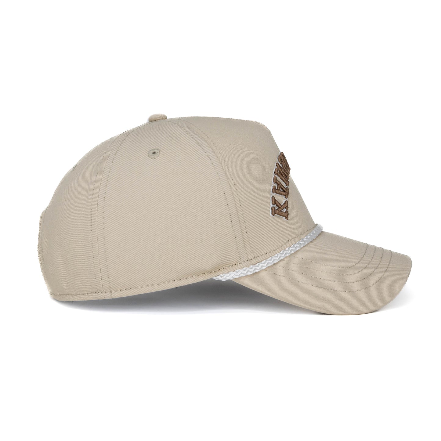 Kansas City Rope Hat - Off-White x Light Brown/White