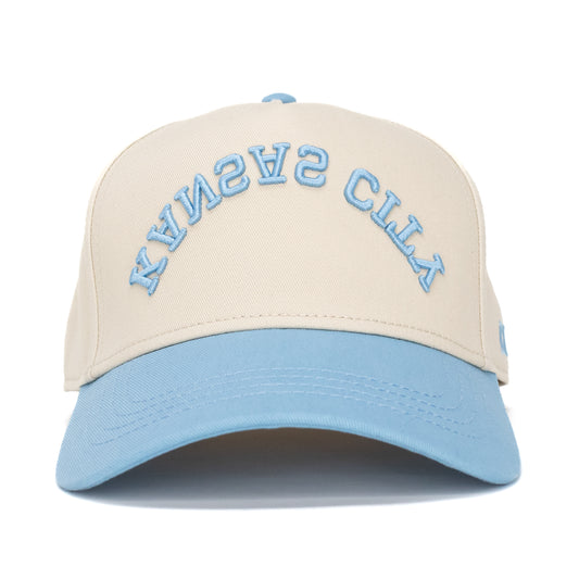 Kansas City Snapback - Off-White x Powder Blue
