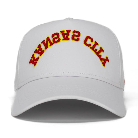 Kansas City Snapback - White x Red/Yellow