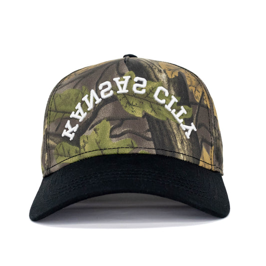Kansas City Snapback - Camo x Black