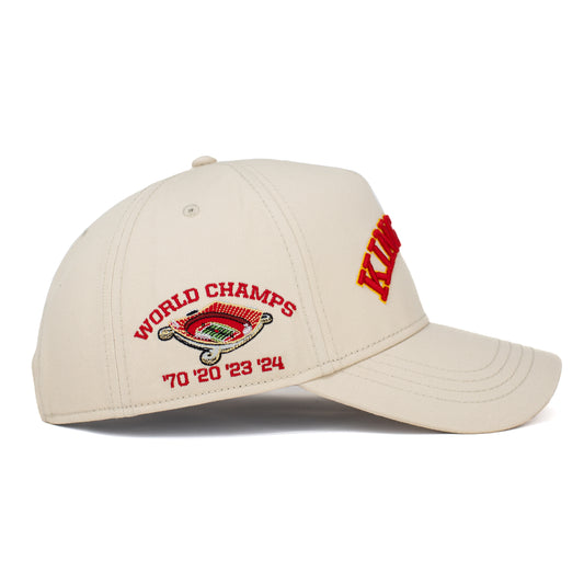 Kingdom Snapback - Off-White x Red/Yellow