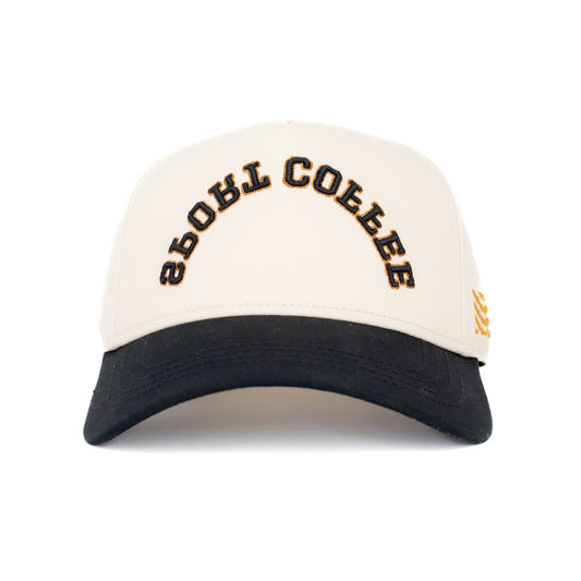 Throne SPORT COFFEE™ x CityBrimCo™ - Off-White x Black Snapback