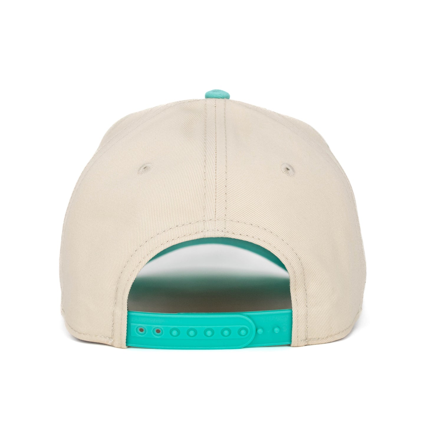 Kansas City Snapback - Off-White x Teal/Red