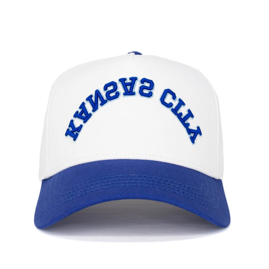 Kansas City Snapback - White X Royal Blue/Powder Blue