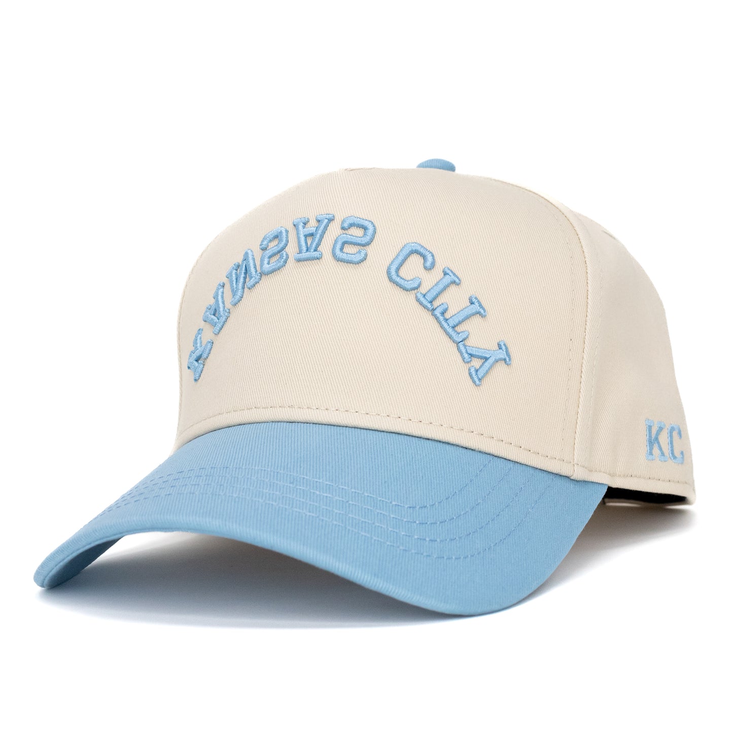 Kansas City Snapback - Off-White x Powder Blue