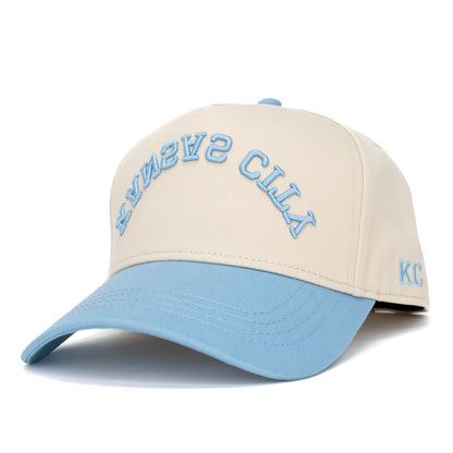 Kansas City Snapback - Off-White x Powder Blue