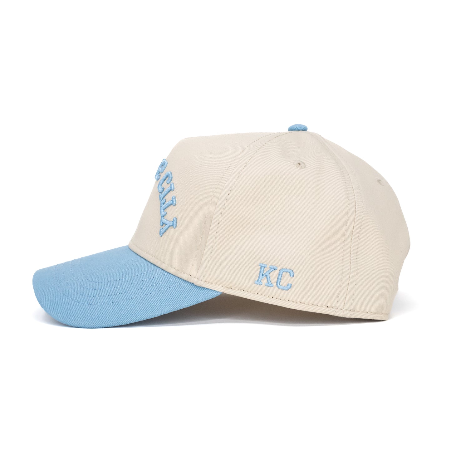 Kansas City Snapback - Off-White x Powder Blue