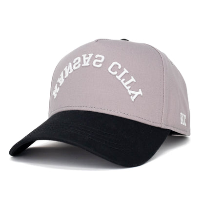 Kansas City Snapback - Grey x Black
