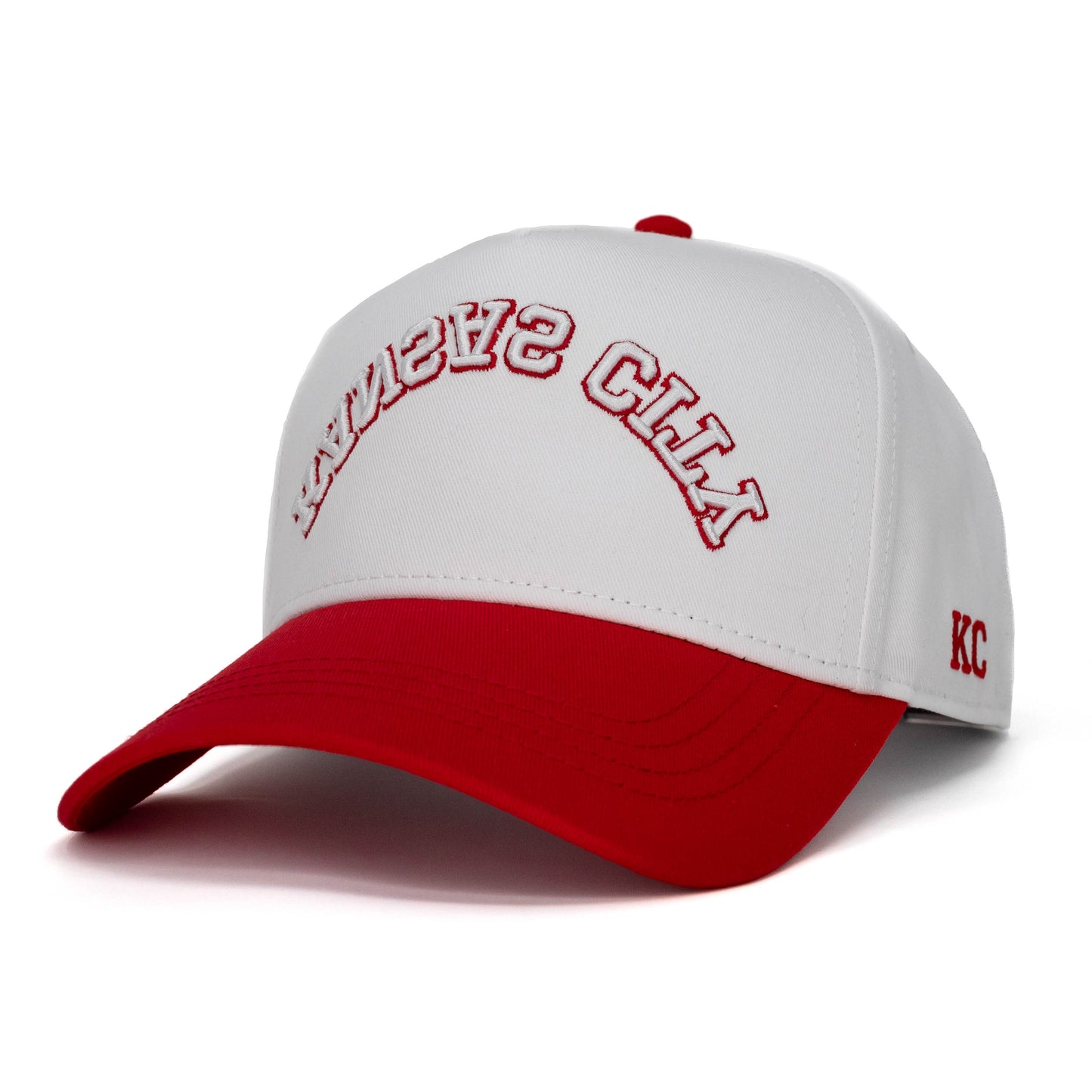 Kansas City Snapback - White x Red