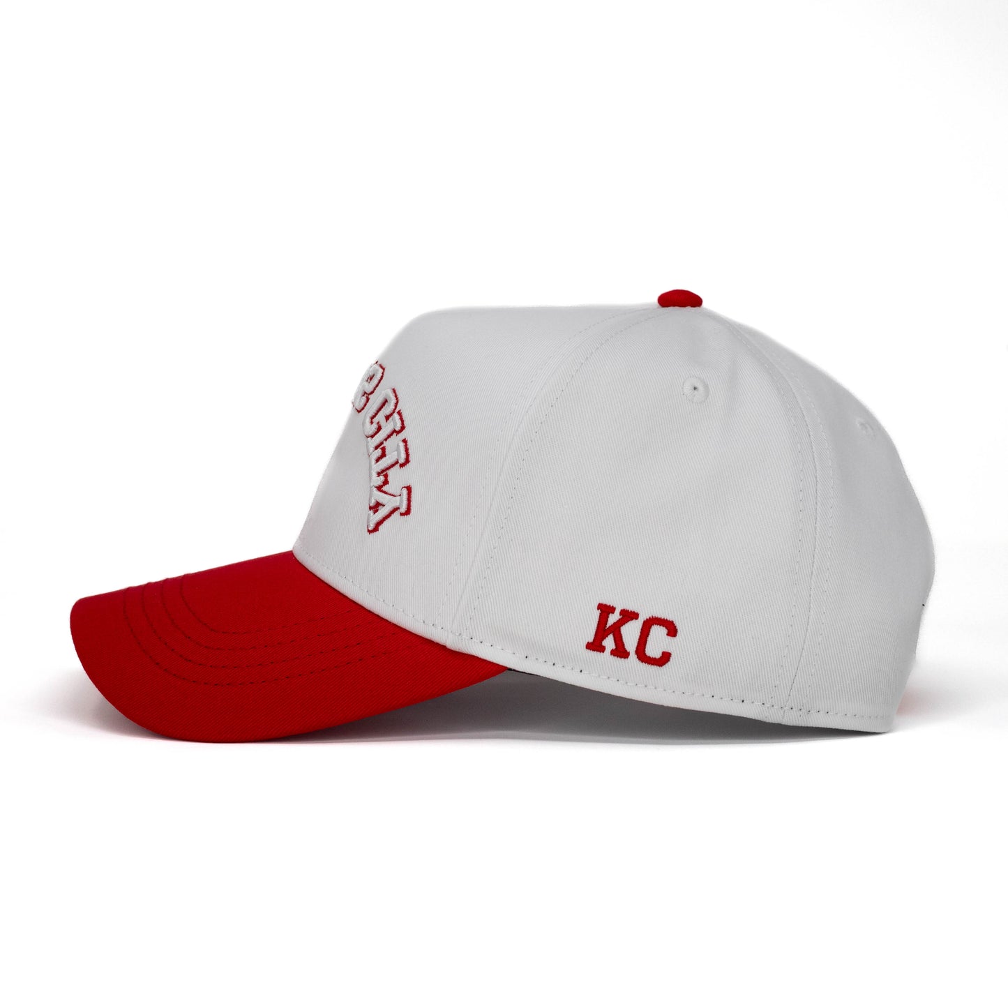 Kansas City Snapback - White x Red