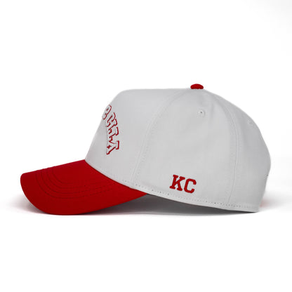 Kansas City Snapback - White x Red