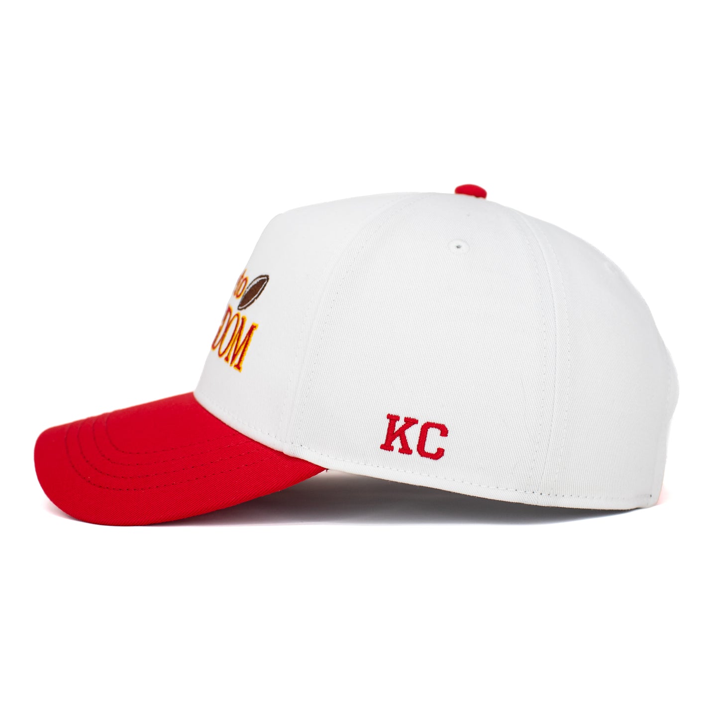 Welcome to the Kingdom Snapback - White x Red/Yellow
