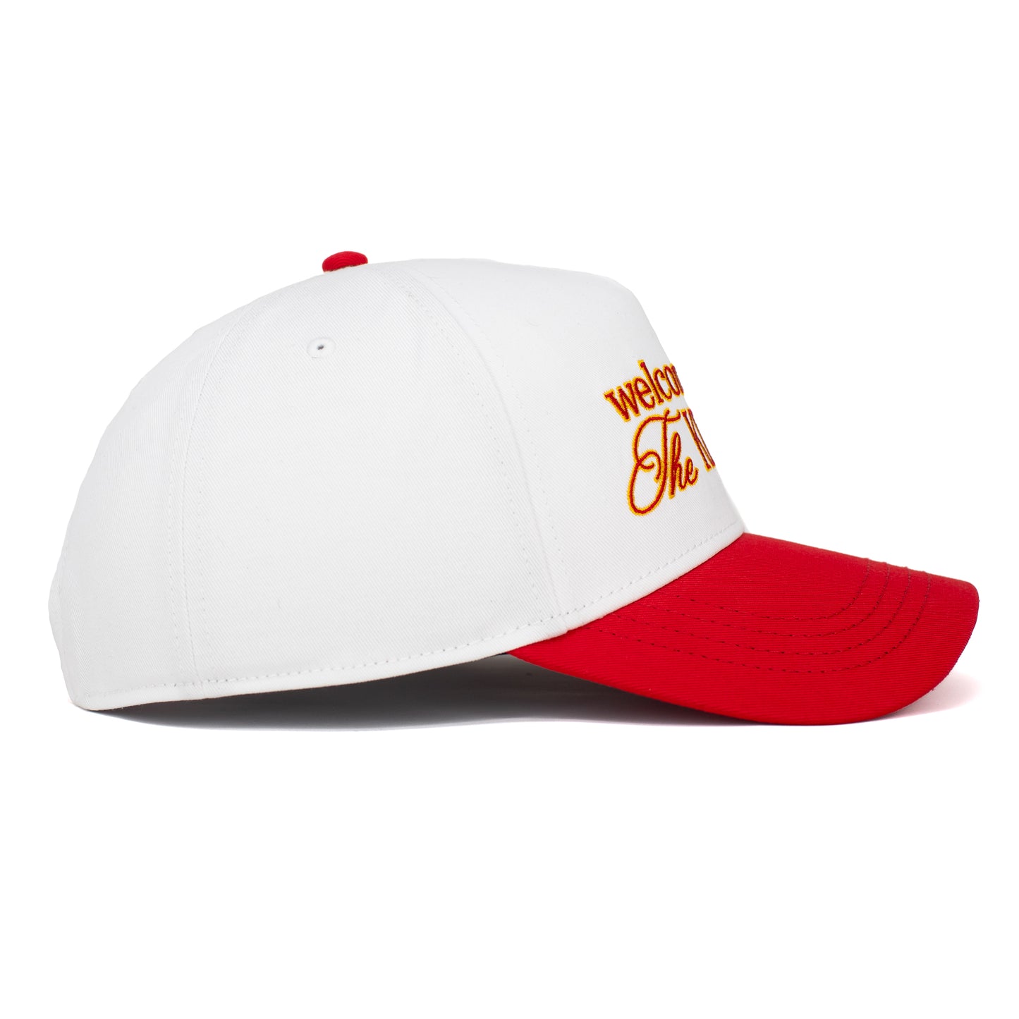 Welcome to the Kingdom Snapback - White x Red/Yellow
