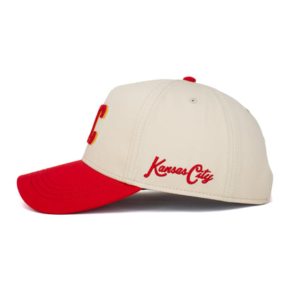 3D KC Snapback - Off-White x Red/Yellow