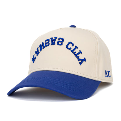 Kansas City Snapback - Off-White x Royal Blue