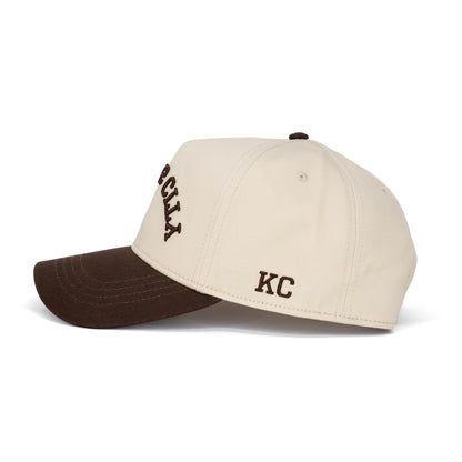 Kansas City Snapback - Off-White x Chocolate Brown