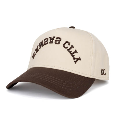 Kansas City Snapback - Off-White x Chocolate Brown