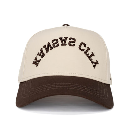 Kansas City Snapback - Off-White x Chocolate Brown