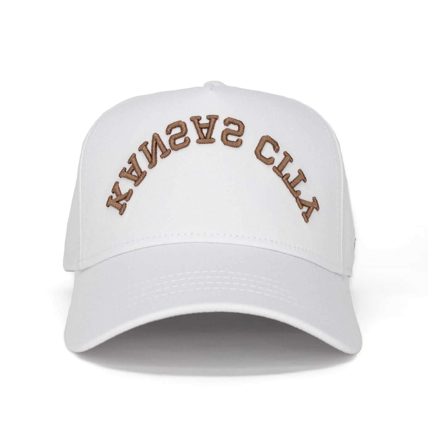 Kansas City Snapback - White x Brown