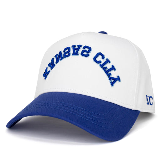 Kansas City Snapback - White X Royal Blue/Powder Blue