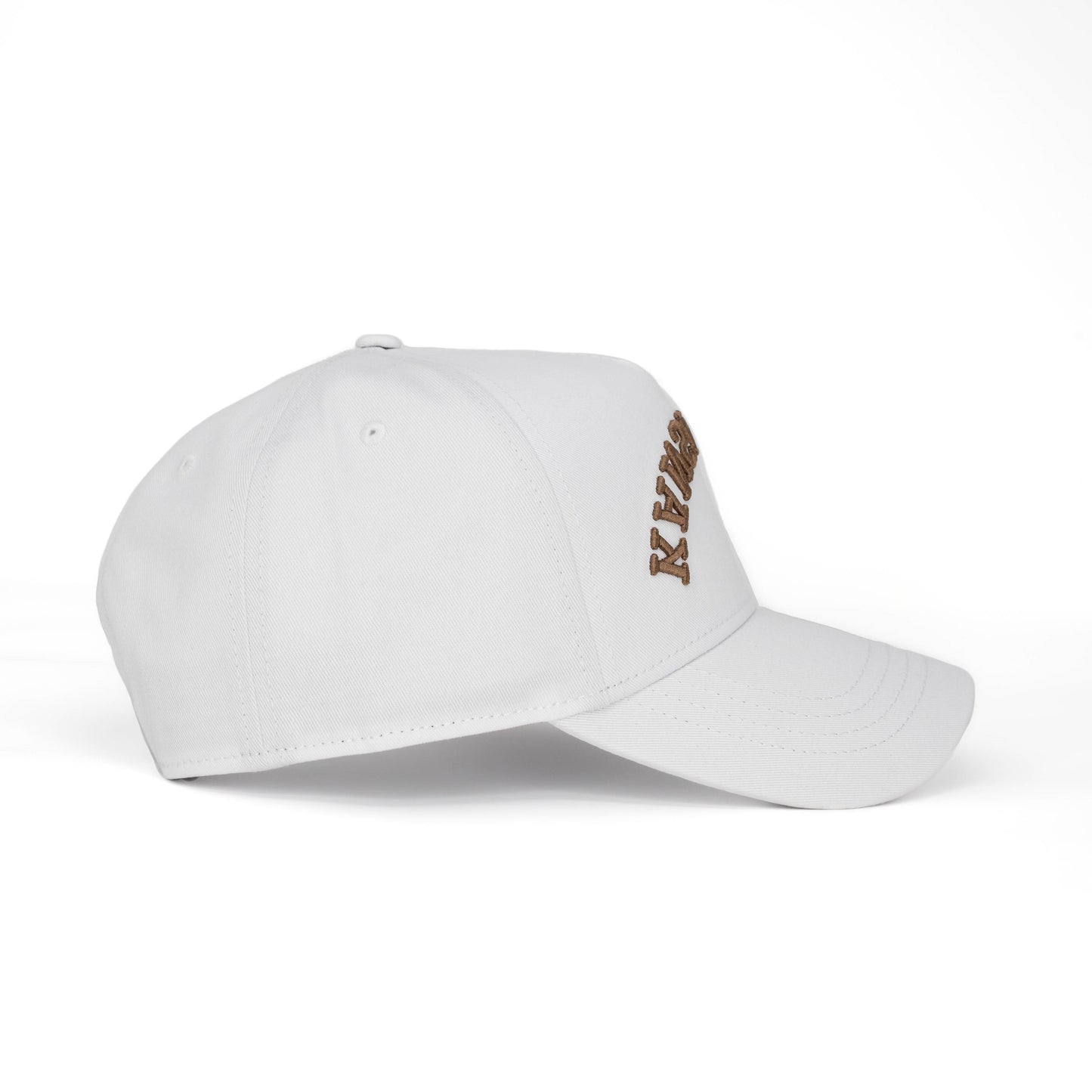 Kansas City Snapback - White x Brown